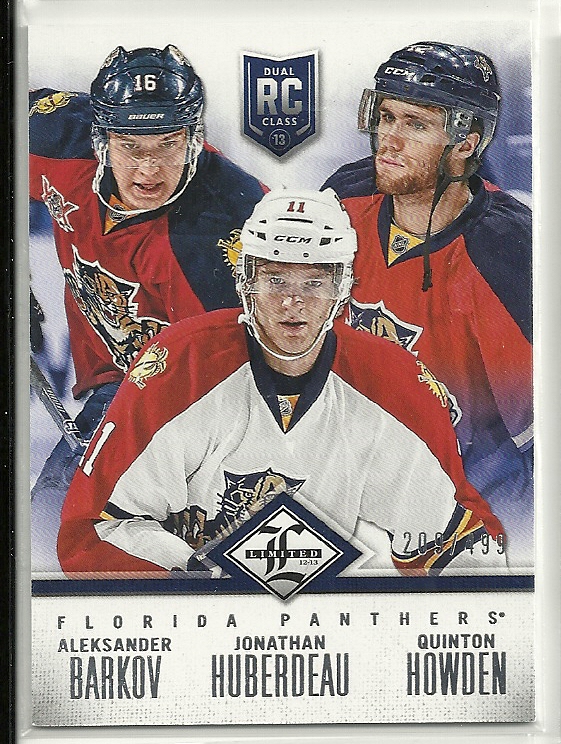 (image for) 2012-13 Limited Rookie Redemption #12 Florida Panthers 209/499